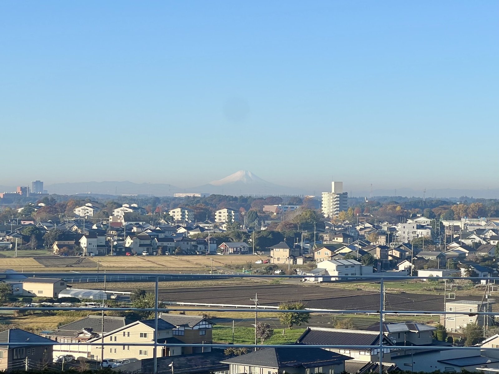 Fuji from Tsukuba, daytime